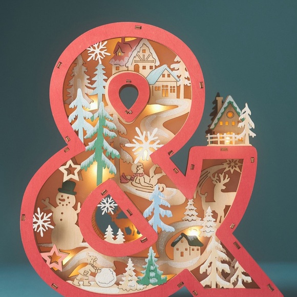 Anthropologie Other - Anthropologie Wonderland Scene Monogram